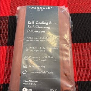 Miracle Brown Self-Cooling Pillowcases king